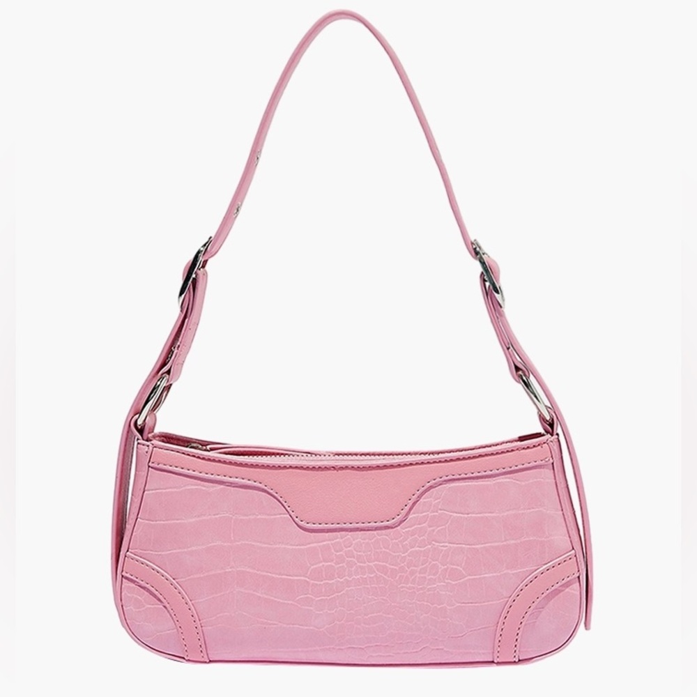 Cotton On Pink Textured Shoulder Bag